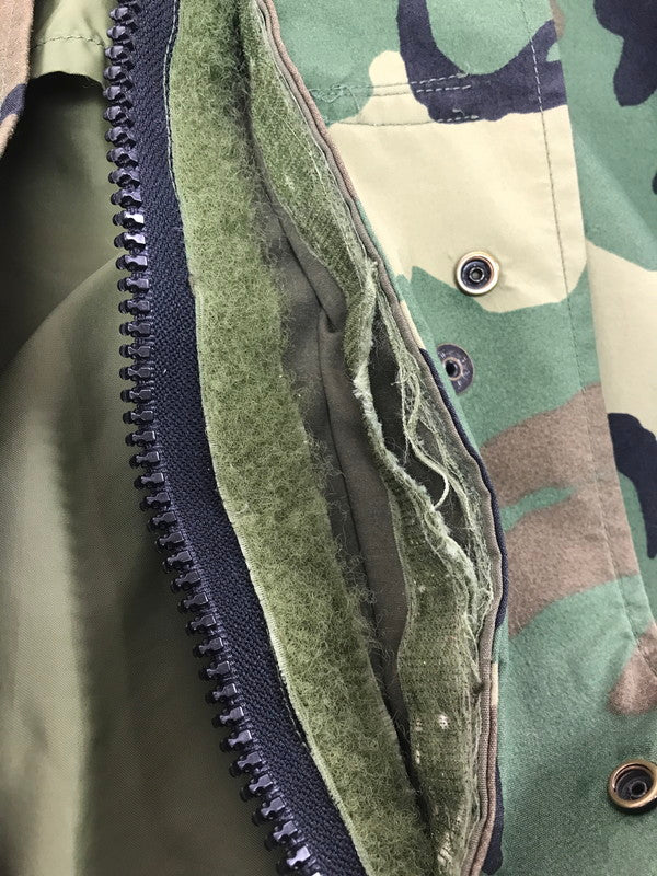 【現状渡し品】【メンズ】 U.S. ARMY アメリカ軍 00's ECWCS GEN1 COLD WRATHER PARKA エクワックス コールド ウェザー パーカー 146-260717-rt-18-tagh サイズ：LARGE LONG カラー：グリーン 万代Net店