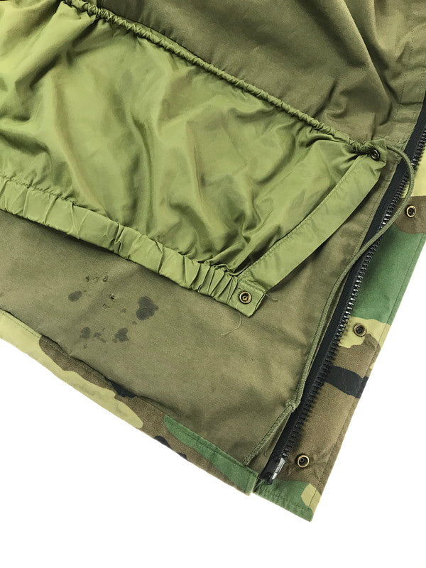 【現状渡し品】【メンズ】 U.S. ARMY アメリカ軍 00's ECWCS GEN1 COLD WRATHER PARKA エクワックス コールド ウェザー パーカー 146-260717-rt-18-tagh サイズ：LARGE LONG カラー：グリーン 万代Net店