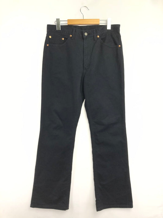 【中古品】【メンズ】 LEVI'S リーバイス 90's DENIM PANTS 517 刻印J14 90年代 デニム パンツ ジーンズ ボトムス 157-260715-rt-30-tagh サイズ：W34 L34 カラー：ブラック 万代Net店