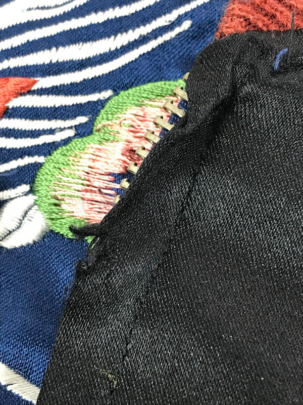 【現状渡し品】【メンズ】 OLD TAILOR 東洋 オールド テイラー トウヨウ 90's REVERSIBLE SOUVENIR JACKET TALONジッパー 虎×鷹×龍 リバーシブル スーベニア ジャケット 145-260718-rt-16-tagh サイズ：不明 下記参照 カラー：ブラック/ネイビー 万代Net店