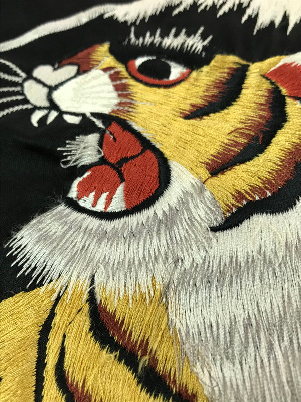 【現状渡し品】【メンズ】 OLD TAILOR 東洋 オールド テイラー トウヨウ 90's REVERSIBLE SOUVENIR JACKET TALONジッパー 虎×鷹×龍 リバーシブル スーベニア ジャケット 145-260718-rt-16-tagh サイズ：不明 下記参照 カラー：ブラック/ネイビー 万代Net店