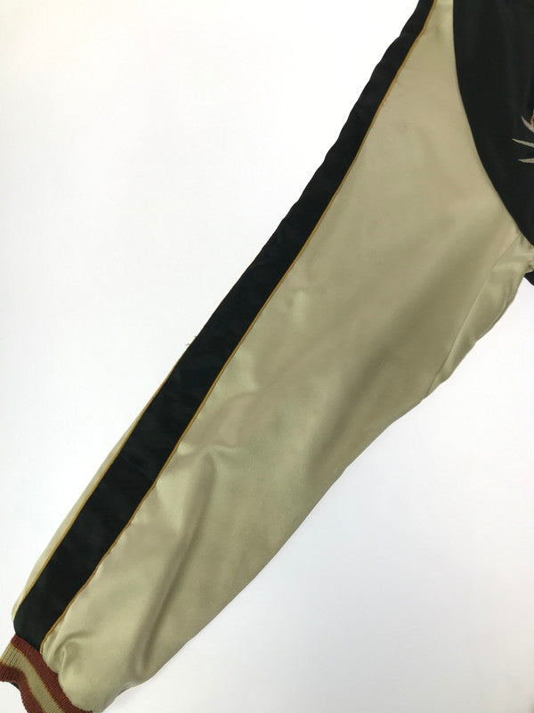 【現状渡し品】【メンズ】 OLD TAILOR 東洋 オールド テイラー トウヨウ 90's REVERSIBLE SOUVENIR JACKET TALONジッパー 虎×鷹×龍 リバーシブル スーベニア ジャケット 145-260718-rt-16-tagh サイズ：不明 下記参照 カラー：ブラック/ネイビー 万代Net店