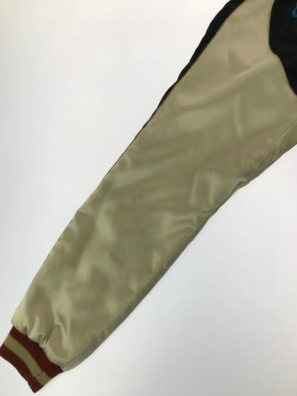 【現状渡し品】【メンズ】 OLD TAILOR 東洋 オールド テイラー トウヨウ 90's REVERSIBLE SOUVENIR JACKET TALONジッパー 虎×鷹×龍 リバーシブル スーベニア ジャケット 145-260718-rt-16-tagh サイズ：不明 下記参照 カラー：ブラック/ネイビー 万代Net店