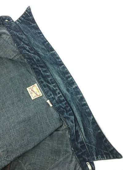 【中古品】【メンズ】 SUGAR CANE シュガーケーン WESTERN DENIM SHIRT SC25140 ウエスタン デニム シャツ 長袖 シャツ トップス 145-260718-rt-07-tagh サイズ：S カラー：インディゴ 万代Net店