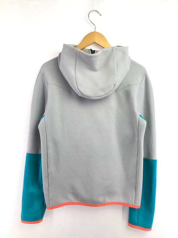 【中古品】【メンズ】 NIKE ナイキ TECH FLEECE ZIP UP HOODIE CU4490-012 テック フリース ジップ アップ フーディー 148-260717-rt-16-tagh サイズ：S カラー：グレー/ブルー 万代Net店