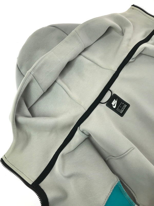 【中古品】【メンズ】 NIKE ナイキ TECH FLEECE ZIP UP HOODIE CU4490-012 テック フリース ジップ アップ フーディー 148-260717-rt-16-tagh サイズ：S カラー：グレー/ブルー 万代Net店