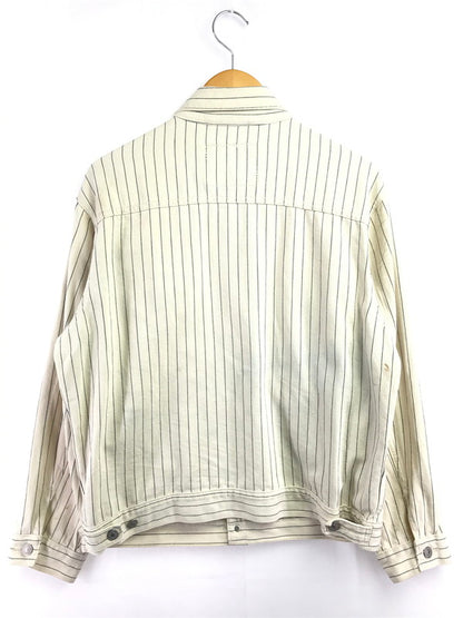【現状渡し品】【メンズ】 LEVI'S リーバイス SUNRISE TRUCKER JACKET A4820-0003 サンライズ トラッカー ジャケット ライトアウター 147-260718-rt-10-tagh サイズ：S カラー：ホワイト 万代Net店