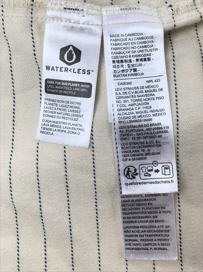 【現状渡し品】【メンズ】 LEVI'S リーバイス SUNRISE TRUCKER JACKET A4820-0003 サンライズ トラッカー ジャケット ライトアウター 147-260718-rt-10-tagh サイズ：S カラー：ホワイト 万代Net店