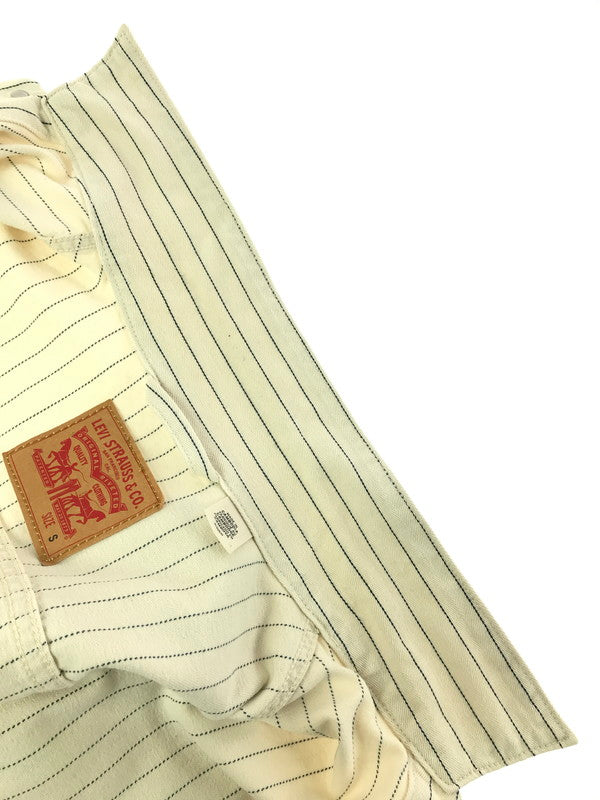 【現状渡し品】【メンズ】 LEVI'S リーバイス SUNRISE TRUCKER JACKET A4820-0003 サンライズ トラッカー ジャケット ライトアウター 147-260718-rt-10-tagh サイズ：S カラー：ホワイト 万代Net店
