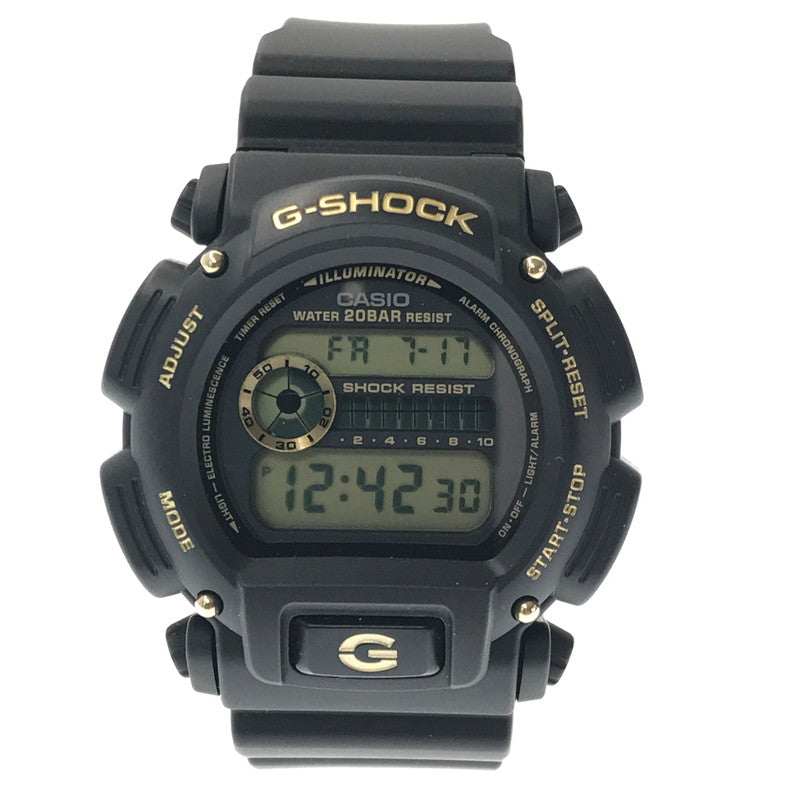 【中古美品】【メンズ】 G-SHOCK ジーショック DIGITAL DW-9052GBX-1A9 デジタル クォーツ 時計 196-260718-rt-23-tagh カラー：ブラック 万代Net店