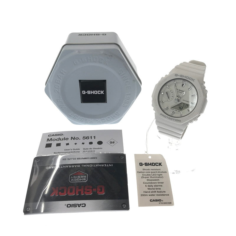 【中古品】【レディース】 G-SHOCK ジーショック ANALOG DIGITAL WOMEN GWA-S2100-7ADR アナログ デジタル クォーツ 腕時計 196-260718-rt-24-tagh カラー：ホワイト 万代Net店