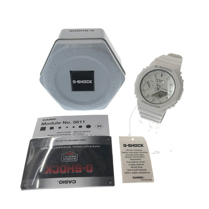 【中古品】【レディース】 G-SHOCK ジーショック ANALOG DIGITAL WOMEN GWA-S2100-7ADR アナログ デジタル クォーツ 腕時計 196-260718-rt-24-tagh カラー：ホワイト 万代Net店