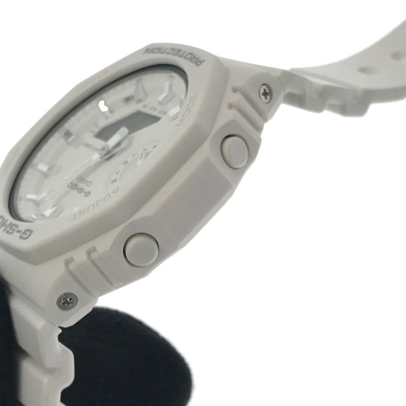 【中古品】【レディース】 G-SHOCK ジーショック ANALOG DIGITAL WOMEN GWA-S2100-7ADR アナログ デジタル クォーツ 腕時計 196-260718-rt-24-tagh カラー：ホワイト 万代Net店