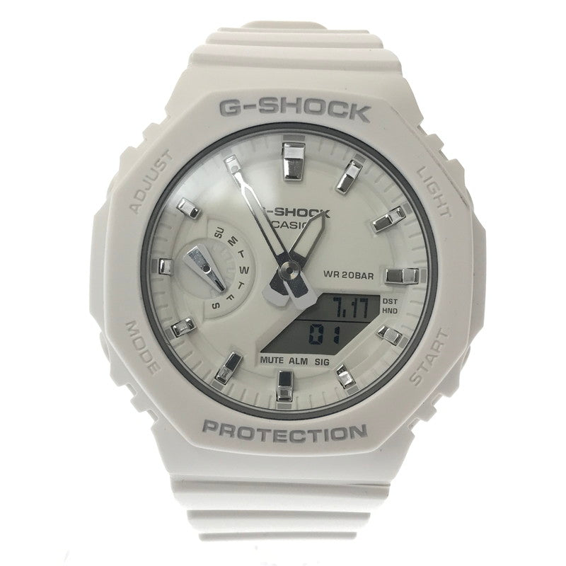 【中古品】【レディース】 G-SHOCK ジーショック ANALOG DIGITAL WOMEN GWA-S2100-7ADR アナログ デジタル クォーツ 腕時計 196-260718-rt-24-tagh カラー：ホワイト 万代Net店