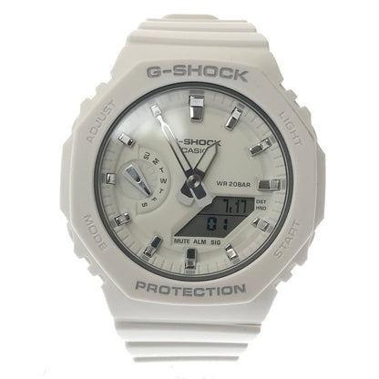 【中古品】【レディース】 G-SHOCK ジーショック ANALOG DIGITAL WOMEN GWA-S2100-7ADR アナログ デジタル クォーツ 腕時計 196-260718-rt-24-tagh カラー：ホワイト 万代Net店