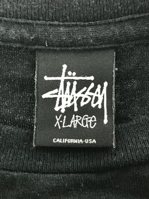 【中古品】【メンズ】 STUSSY ステューシー S/S LINK CHAIN T-SHIRT ショートスリーブ リンク チェーン Tシャツ トップス 142-260718-rt-03-tagh サイズ：XL カラー：ブラック 万代Net店