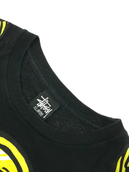 【中古品】【メンズ】 STUSSY ステューシー S/S LINK CHAIN T-SHIRT ショートスリーブ リンク チェーン Tシャツ トップス 142-260718-rt-03-tagh サイズ：XL カラー：ブラック 万代Net店
