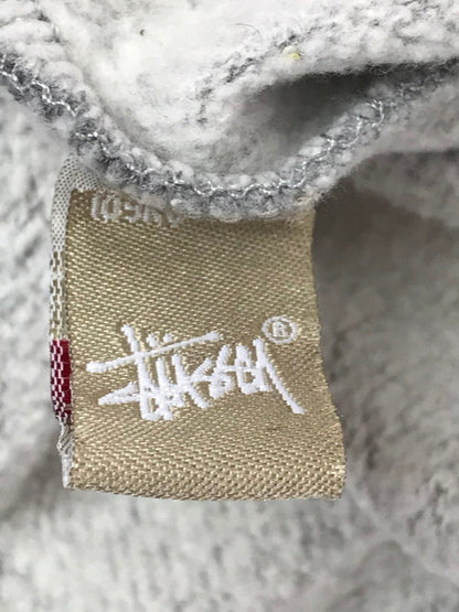 【中古品】【メンズ】 STUSSY ステューシー STOCK LOGO IRIE ROOTS HOODIE ストック ロゴ アイリー ルーツ フーディー パーカー トップス 142-260718-rt-06-tagh サイズ：XL カラー：グレー 万代Net店