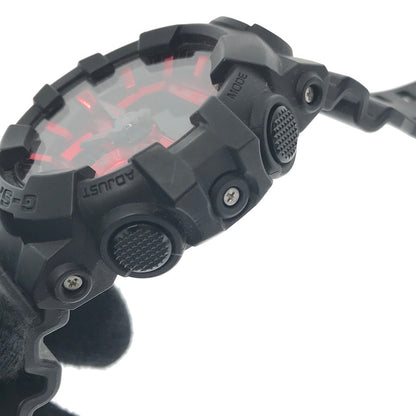 【中古品】【メンズ】 G-SHOCK ジーショック ANALOG DIGITAL GA-700AR-1AJF アナログ デジタル クォーツ 時計 196-260718-rt-25-tagh カラー：ブラック 万代Net店