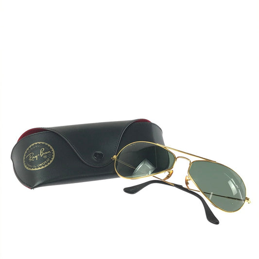 【現状渡し品】【メンズ】 RAY-BAN レイバン B&L製 SUNGLASSES W2615 NNBJ サングラス アイウェア アクセサリー 203-260716-rt-28-tagh サイズ：60ロ15 カラー：ゴールド 万代Net店