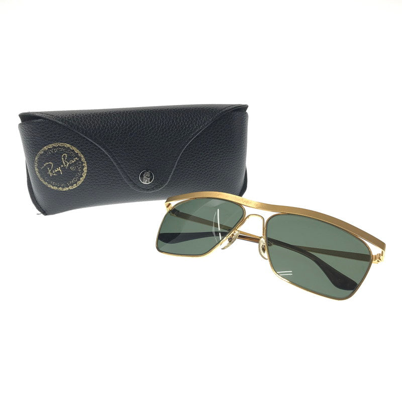 【現状渡し品】【メンズ】 RAY-BAN レイバン OLYMPIAN SUNGLASSES W1303 WQAR B&L社製 オリンピアン サングラス 203-260718-rt-28-tagh サイズ：表記無し カラー：ゴールド 万代Net店