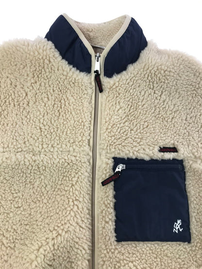 【中古品】【メンズ】 GRAMICCI グラミチ BOA FLEECE JACKET GUJK-19F1209 ボア フリース ジャケット アウター 144-260717-rt-20-tagh サイズ：M カラー：ベージュ 万代Net店