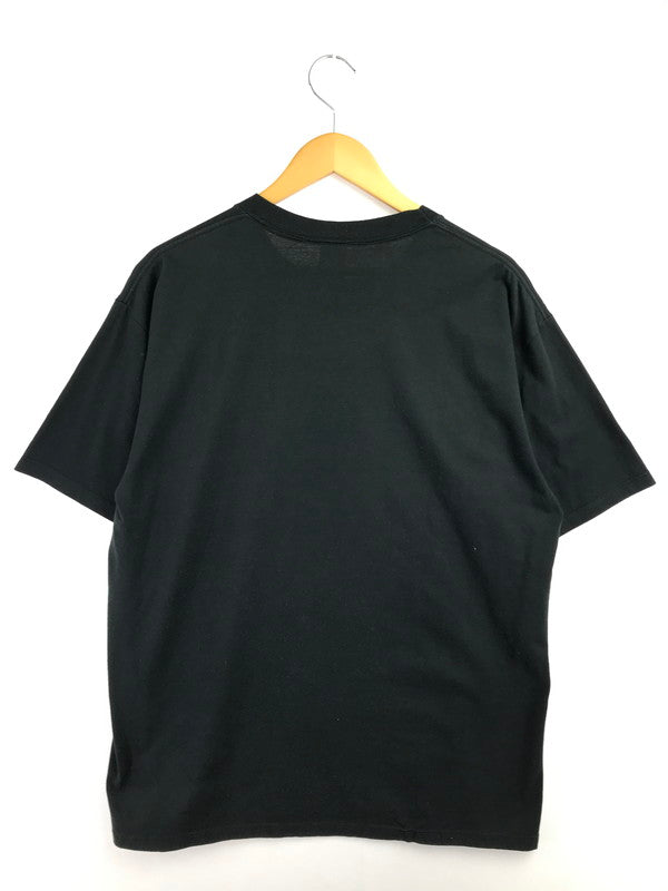 【中古品】【メンズ】 JERZEES ジャージーズ 90's TOO MUCH SEX MAKES YOUR EYES GO FUZZY TEXT DESIGN TEE テキスト デザイン Tシャツ トップス 146-260718-rt-05-tagh サイズ：L カラー：ブラック 万代Net店