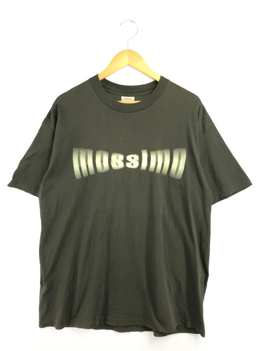 【中古品】【メンズ】 MOSSIMO モッシモ 90's MOTION LOGO S/S TEE 90年代 モーション ロゴ ショートスリーブ Tシャツ 半袖Tシャツ トップス 146-260718-rt-04-tagh サイズ：L カラー：オリーブ 万代Net店