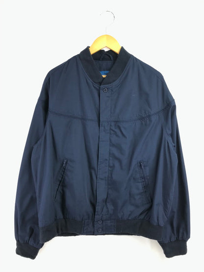 【中古品】【メンズ】 TOWNCRAFT タウンクラフト 80's DERBY JACKET 80年代 ダービー ジャケット ライトアウター ヴィンテージ 146-260718-rt-15-tagh サイズ：L カラー：ネイビー 万代Net店