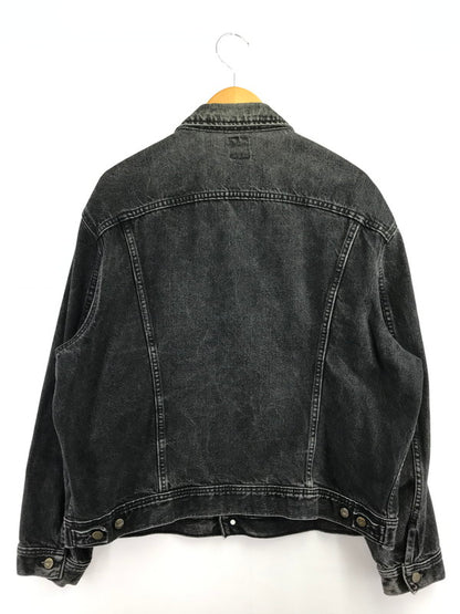【中古品】【メンズ】 LEE リー DENIM RIDERS JACKET 220-J 80S USA製 デニム ライダース ジャケット ライトアウター 146-260718-rt-09-tagh サイズ：XL カラー：ブラック 万代Net店
