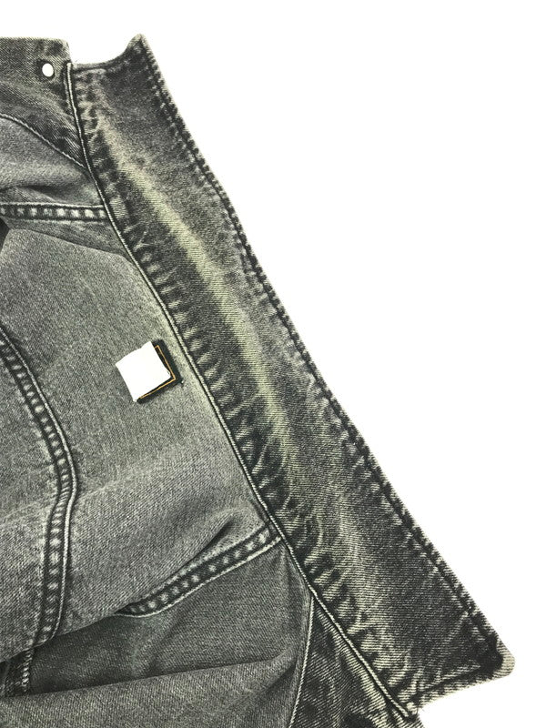 【中古品】【メンズ】 LEE リー DENIM RIDERS JACKET 220-J 80S USA製 デニム ライダース ジャケット ライトアウター 146-260718-rt-09-tagh サイズ：XL カラー：ブラック 万代Net店