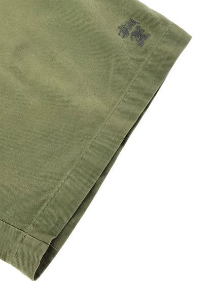 【中古品】【メンズ】 OLD STUSSY オールド ステューシー 90's USA BUGGY SHORTS 90年代 バギー ショーツ ショートパンツ ボトムス 153-260718-rt-18-tagh サイズ：L カラー：オリーブ 万代Net店