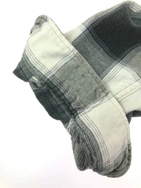 【中古品】【メンズ】 ST.JOHN'S BAY セントジョンズベイ 90's L/S FLANNEL SHIRT 90年代 ロングスリーブ フランネル シャツ 長袖シャツ トップス 146-260820-rt-25-tag カラー：ブラック/ホワイト 万代Net店