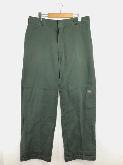 【中古品】【メンズ】 DICKIES ディッキーズ 00's DOUBLE KNEE WORK PANTS メキシコ製 ダブルニー ワーク パンツ ボトムス 157-260718-rt-20-tagh サイズ：36×32 カラー：グリーン 万代Net店
