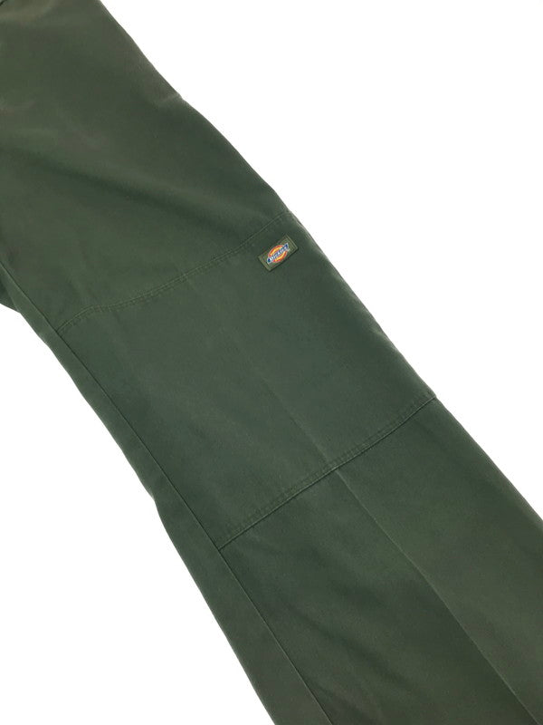 【中古品】【メンズ】 DICKIES ディッキーズ 00's DOUBLE KNEE WORK PANTS メキシコ製 ダブルニー ワーク パンツ ボトムス 157-260718-rt-20-tagh サイズ：36×32 カラー：グリーン 万代Net店