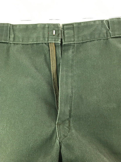 【中古品】【メンズ】 DICKIES ディッキーズ 00's DOUBLE KNEE WORK PANTS メキシコ製 ダブルニー ワーク パンツ ボトムス 157-260718-rt-20-tagh サイズ：36×32 カラー：グリーン 万代Net店