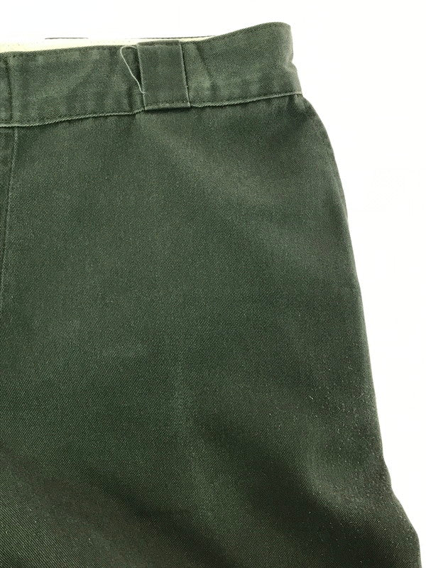 【中古品】【メンズ】 DICKIES ディッキーズ 00's DOUBLE KNEE WORK PANTS メキシコ製 ダブルニー ワーク パンツ ボトムス 157-260718-rt-20-tagh サイズ：36×32 カラー：グリーン 万代Net店