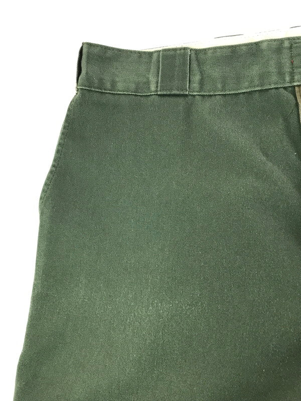 【中古品】【メンズ】 DICKIES ディッキーズ 00's DOUBLE KNEE WORK PANTS メキシコ製 ダブルニー ワーク パンツ ボトムス 157-260718-rt-20-tagh サイズ：36×32 カラー：グリーン 万代Net店