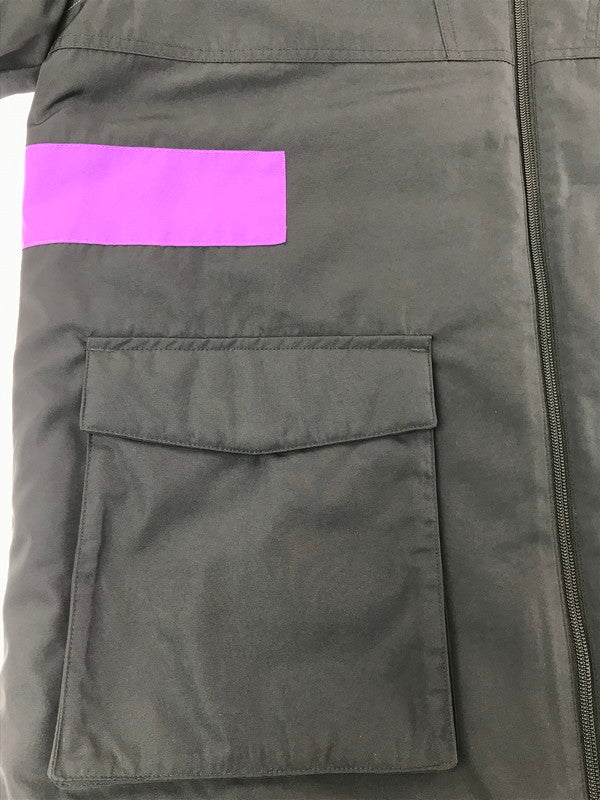 【中古品】【メンズ】 ADIDAS アディダス GRAPHIC PADDED JACKET GJ6721 グラフィック パデッド ジャケット アウター 148-260717-rt-17-tagh サイズ：L カラー：ブラック/パープル 万代Net店