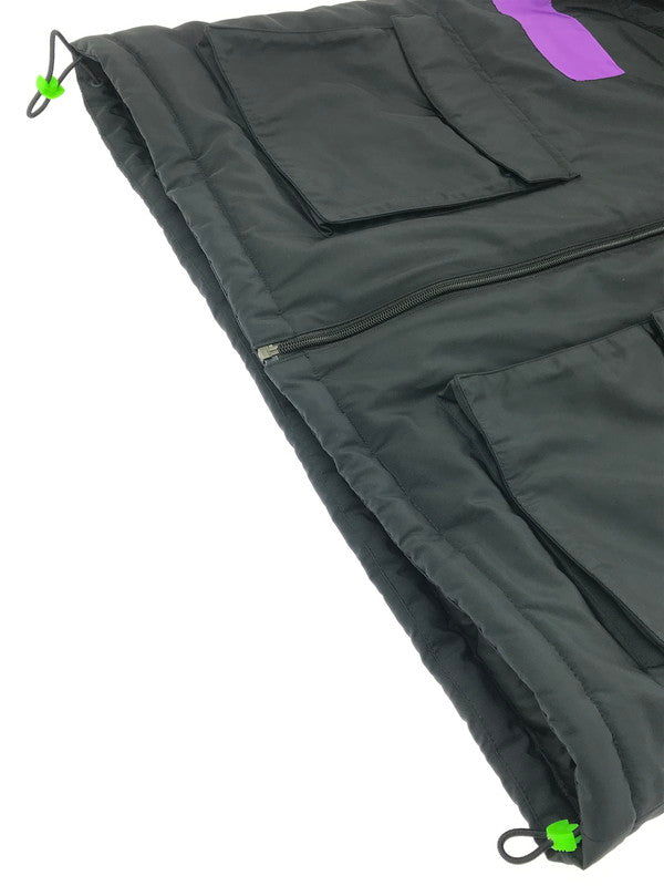 【中古品】【メンズ】 ADIDAS アディダス GRAPHIC PADDED JACKET GJ6721 グラフィック パデッド ジャケット アウター 148-260717-rt-17-tagh サイズ：L カラー：ブラック/パープル 万代Net店