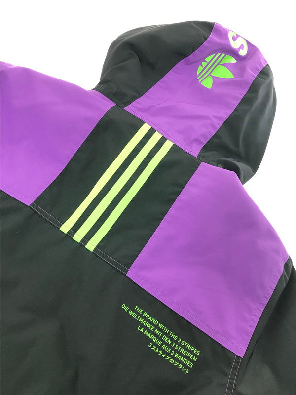【中古品】【メンズ】 ADIDAS アディダス GRAPHIC PADDED JACKET GJ6721 グラフィック パデッド ジャケット アウター 148-260717-rt-17-tagh サイズ：L カラー：ブラック/パープル 万代Net店