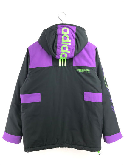 【中古品】【メンズ】 ADIDAS アディダス GRAPHIC PADDED JACKET GJ6721 グラフィック パデッド ジャケット アウター 148-260717-rt-17-tagh サイズ：L カラー：ブラック/パープル 万代Net店