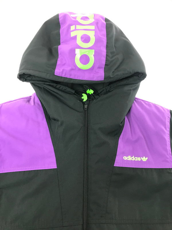 【中古品】【メンズ】 ADIDAS アディダス GRAPHIC PADDED JACKET GJ6721 グラフィック パデッド ジャケット アウター 148-260717-rt-17-tagh サイズ：L カラー：ブラック/パープル 万代Net店