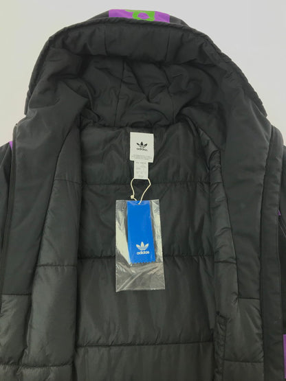 【中古品】【メンズ】 ADIDAS アディダス GRAPHIC PADDED JACKET GJ6721 グラフィック パデッド ジャケット アウター 148-260717-rt-17-tagh サイズ：L カラー：ブラック/パープル 万代Net店