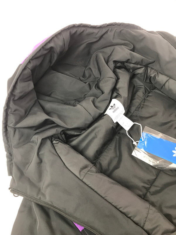 【中古品】【メンズ】 ADIDAS アディダス GRAPHIC PADDED JACKET GJ6721 グラフィック パデッド ジャケット アウター 148-260717-rt-17-tagh サイズ：L カラー：ブラック/パープル 万代Net店