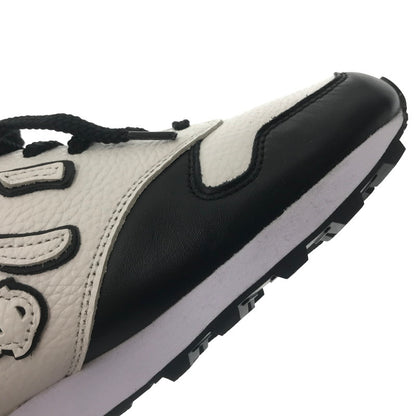 【中古品】【メンズ】 SANGACIO サンガッチョ LOW-TOP SNEAKERS WHITE BLACK ロー トップ スニーカー ホワイト ブラック スニーカー 靴 163-260717-rt-07-tagh サイズ：27.5cm US9.5 カラー：ブラック/ホワイト 万代Net店