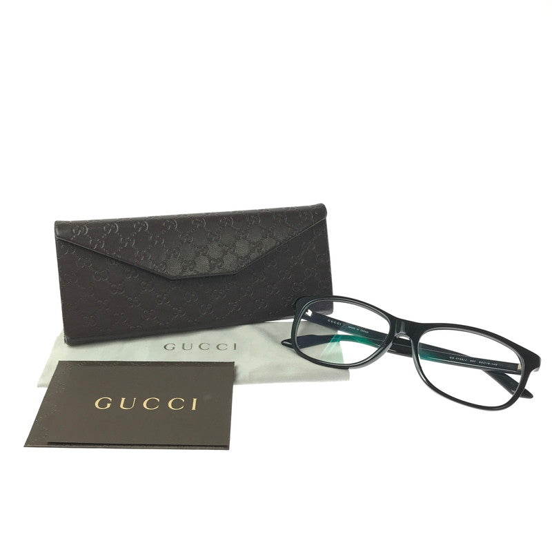 【中古品】【メンズ】 GUCCI グッチ WELLINGTON SUNGLASSES GG3736 ウェリントン サングラス アイウェア アクセサリー 183-260716-rt-24-tagh サイズ：55ロ16 140 カラー：ブラック 万代Net店