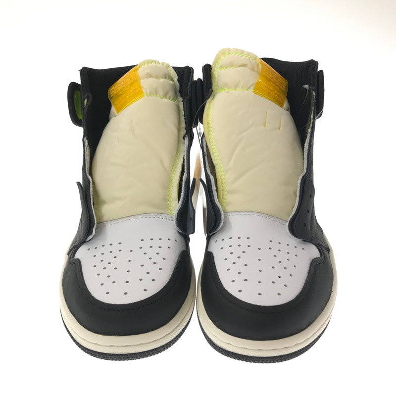 【中古品】【メンズ】 NIKE ナイキ AIR JORDAN 1 HIGH OG VOLT GOLD 555088-118 エア ジョーダン ワン ハイ スニーカー 靴 160-260719-rt-24-tagh サイズ：28cm US10 カラー：WHITE/BLACK-VOLT 万代Net店