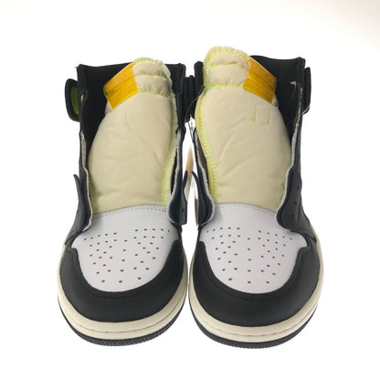 【中古品】【メンズ】 NIKE ナイキ AIR JORDAN 1 HIGH OG VOLT GOLD 555088-118 エア ジョーダン ワン ハイ スニーカー 靴 160-260719-rt-24-tagh サイズ：28cm US10 カラー：WHITE/BLACK-VOLT 万代Net店