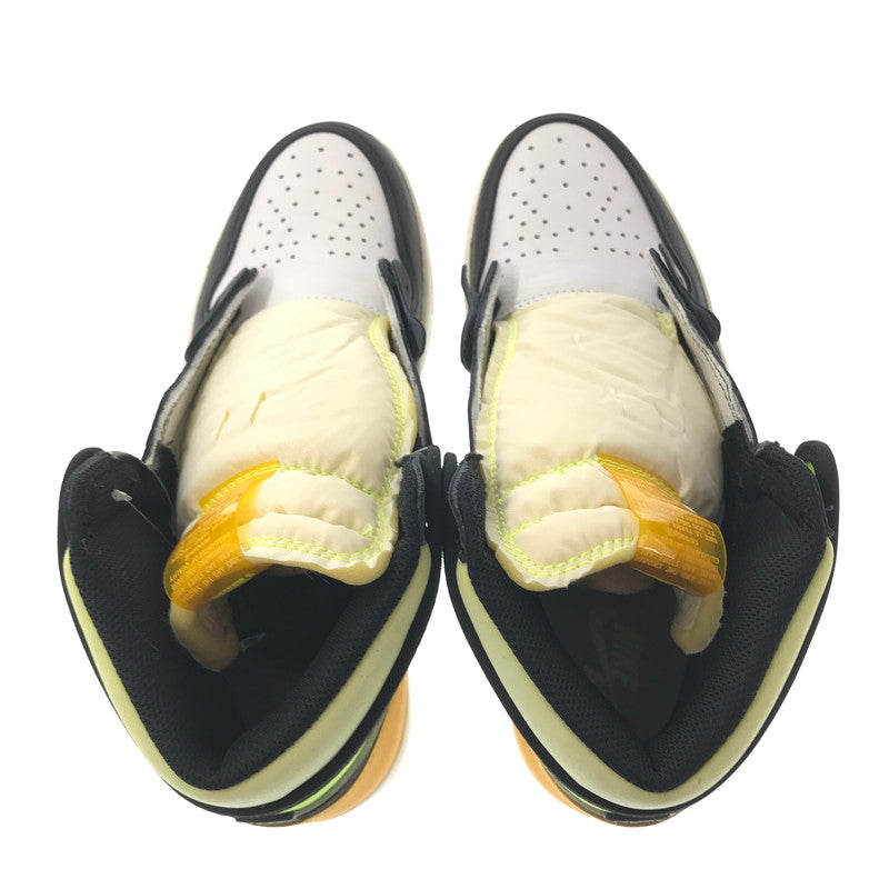 【中古品】【メンズ】 NIKE ナイキ AIR JORDAN 1 HIGH OG VOLT GOLD 555088-118 エア ジョーダン ワン ハイ スニーカー 靴 160-260719-rt-24-tagh サイズ：28cm US10 カラー：WHITE/BLACK-VOLT 万代Net店